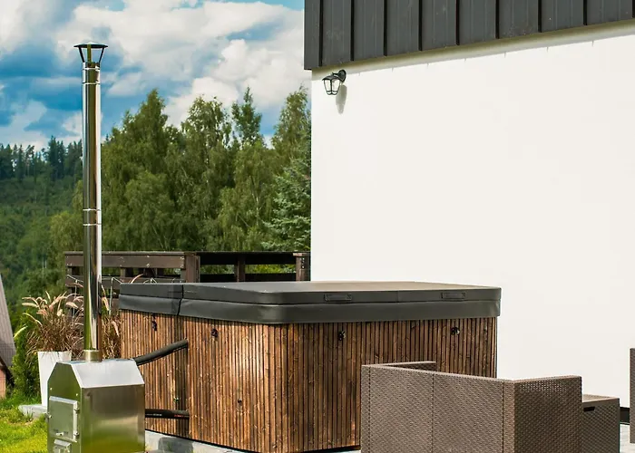 A Comfortable House In Kashubia For 8 People بيت للعطل *